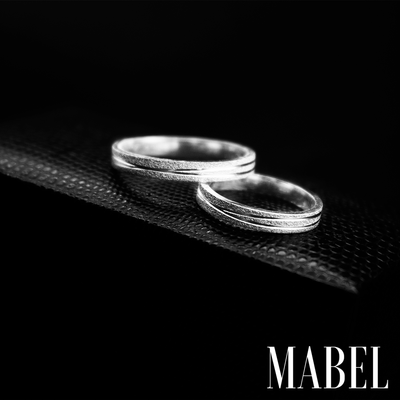 Aliança de Compromisso Prata 950 Arábia | Mabel