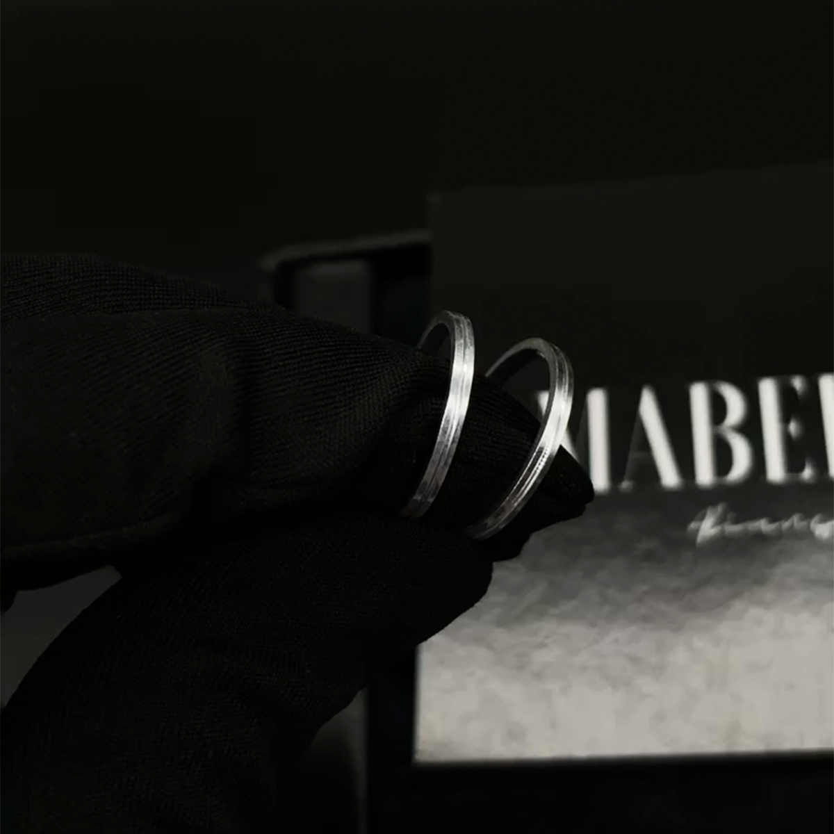 Aliança de Compromisso Prata 950 Elo | Mabel