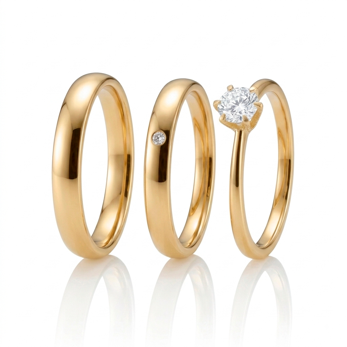 Aliança Versailles Prata 950 Banhada a Ouro 18K | Mabel