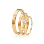 aliança de prata 950 ouro 18k banhada namoro