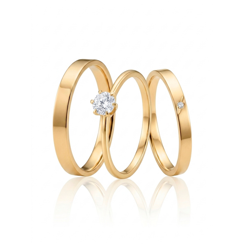 aliança de prata 950 banhada a ouro 18k namoro