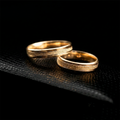 Aliança Solaris Ouro 18k 4mm | Mabel