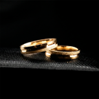 Aliança Union Ouro 18k 4mm | Mabel