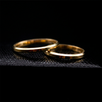 Aliança Elysium Ouro 18k 2mm | Mabel