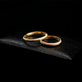 Aliança Capella Ouro 18k 3mm | Mabel
