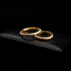 Aliança Capella Ouro 18k 3mm | Mabel