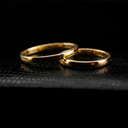 Aliança Vesper Ouro 18k 3mm | Mabel