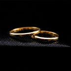 Aliança Hera Ouro 18k 2mm | Mabel