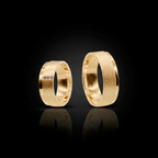Aliança Royal Ouro 18k 7mm | Mabel