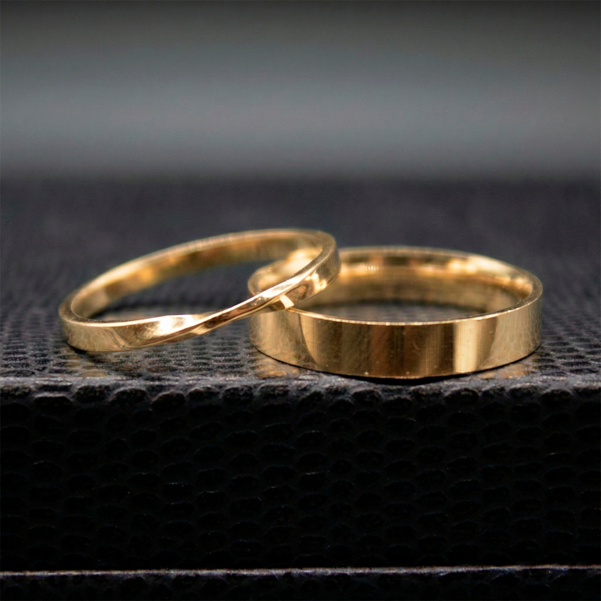 Aliança Viena Ouro 18k 6mm | Mabel