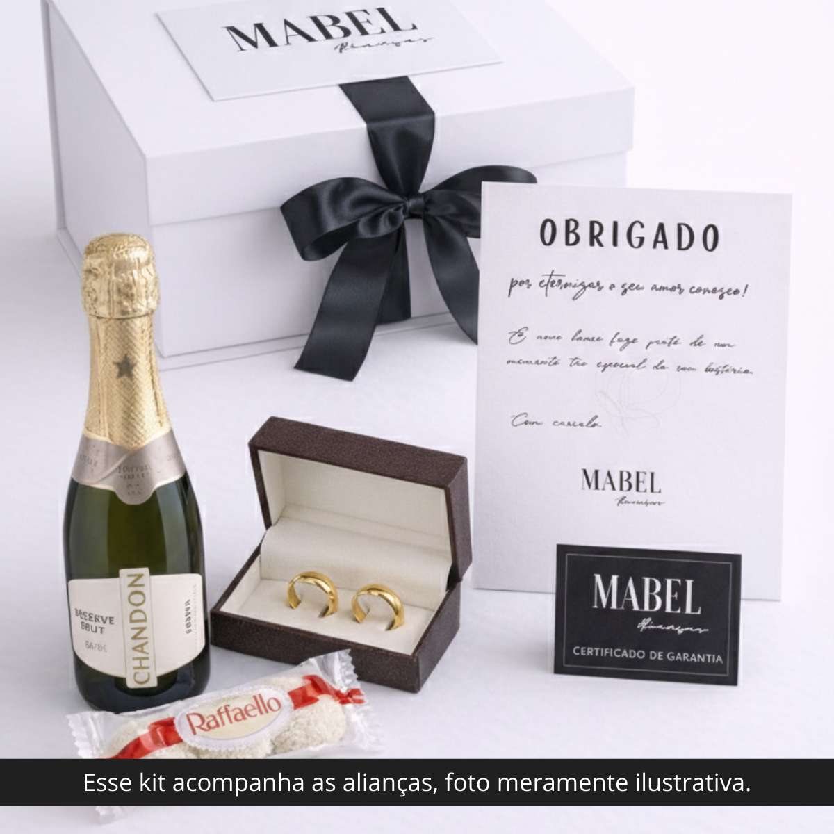 Aliança Union Ouro 18k 4mm | Mabel