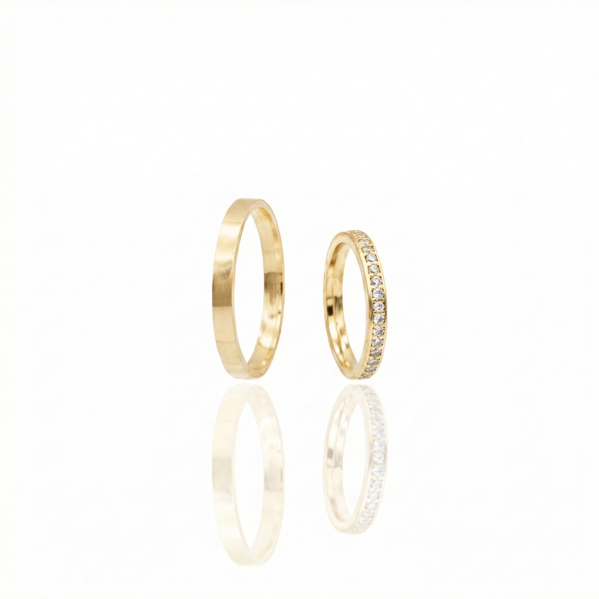 Aliança Gaya Ouro 18k 2mm | Mabel