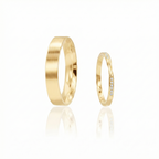 Aliança Orion Ouro 18k 5,5mm | Mabel