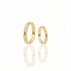 Aliança Ravena Ouro 18k 3mm | Mabel