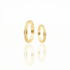 Aliança Lyra Ouro 18k 3mm | Mabel