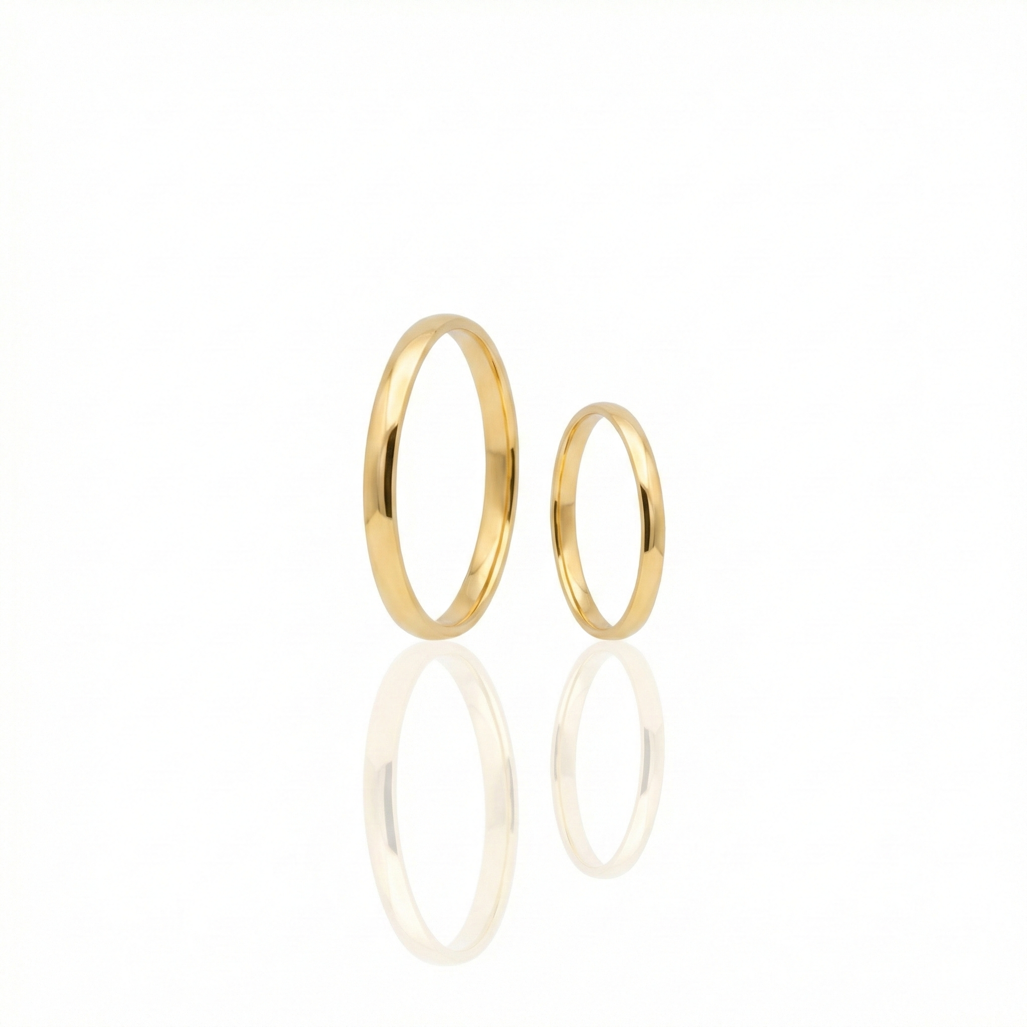 Aliança Vesper Ouro 18k 3mm | Mabel
