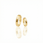 Aliança Eternum Ouro 18k 4mm | Mabel