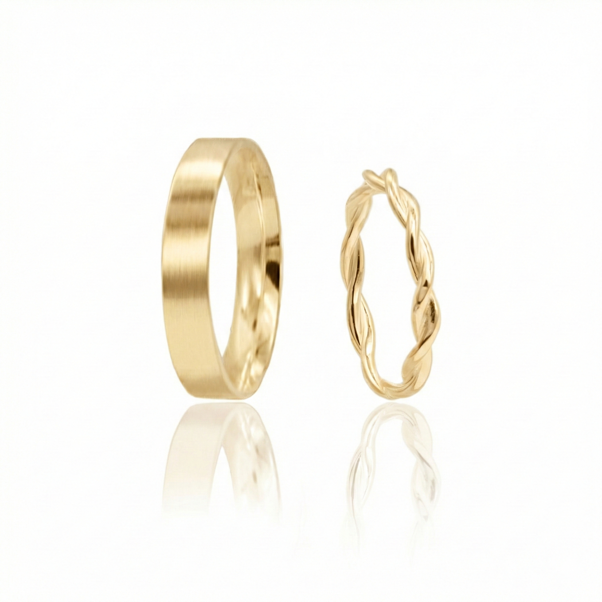 Aliança Grazia Ouro 18k 6mm | Mabel