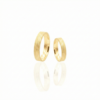 Aliança Hélios Ouro 18k 4mm | Mabel