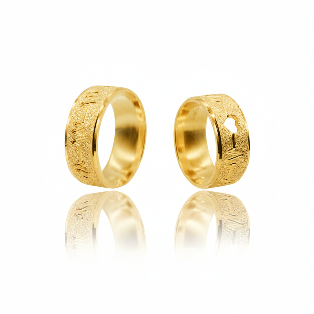 Aliança Maia Ouro 18k 6mm | Mabel