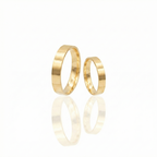 Aliança Aura Ouro 18k 5mm | Mabel
