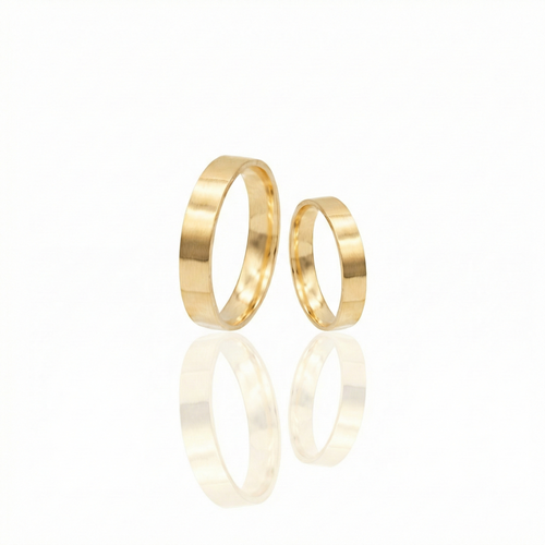 Aliança Aura Ouro 18k 5mm | Mabel