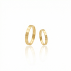 Aliança Vênus Ouro 18k 3mm | Mabel