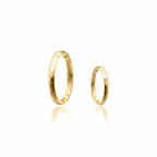 Aliança Elos Ouro 18k 2mm | Mabel