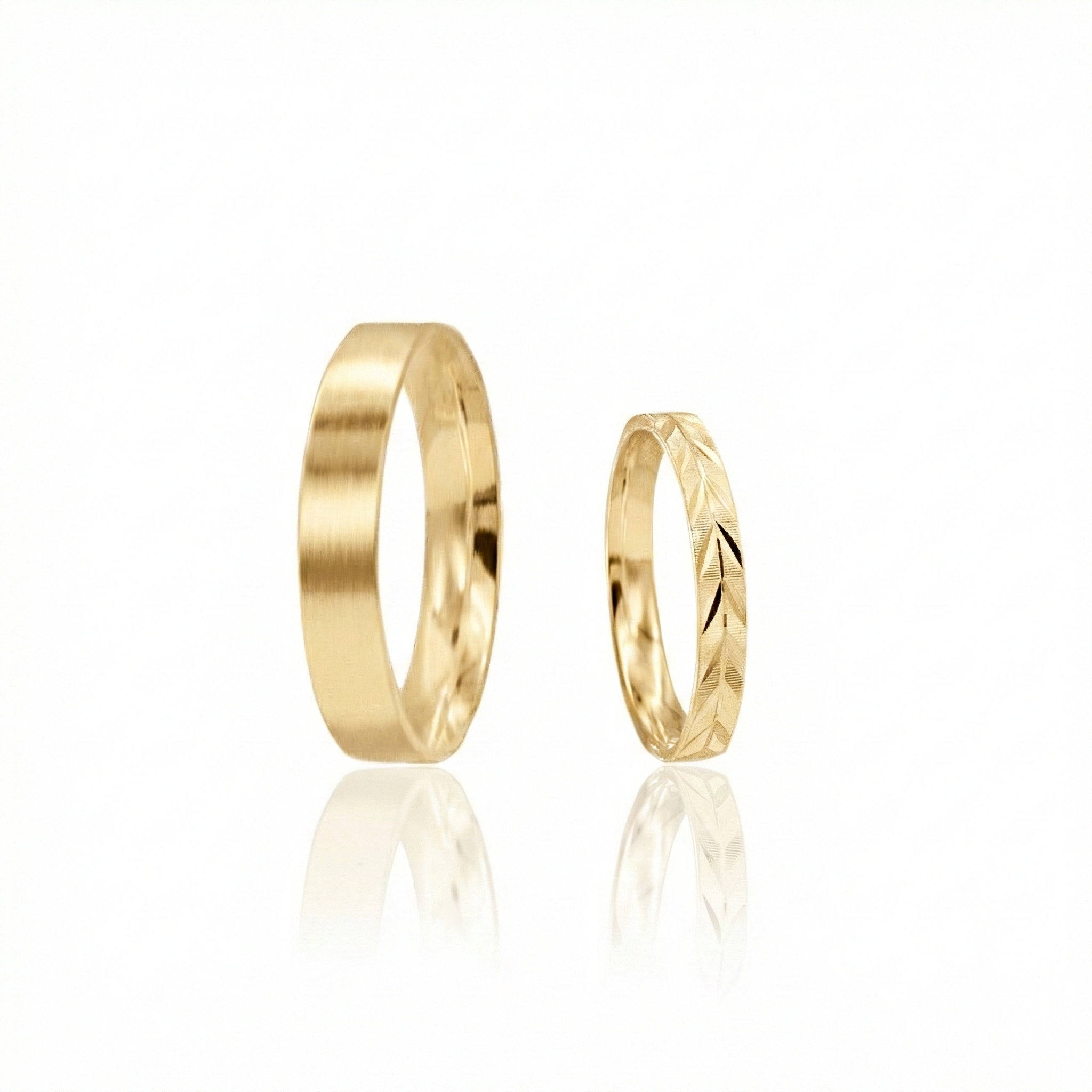 Aliança Verona Ouro 18k 6mm | Mabel