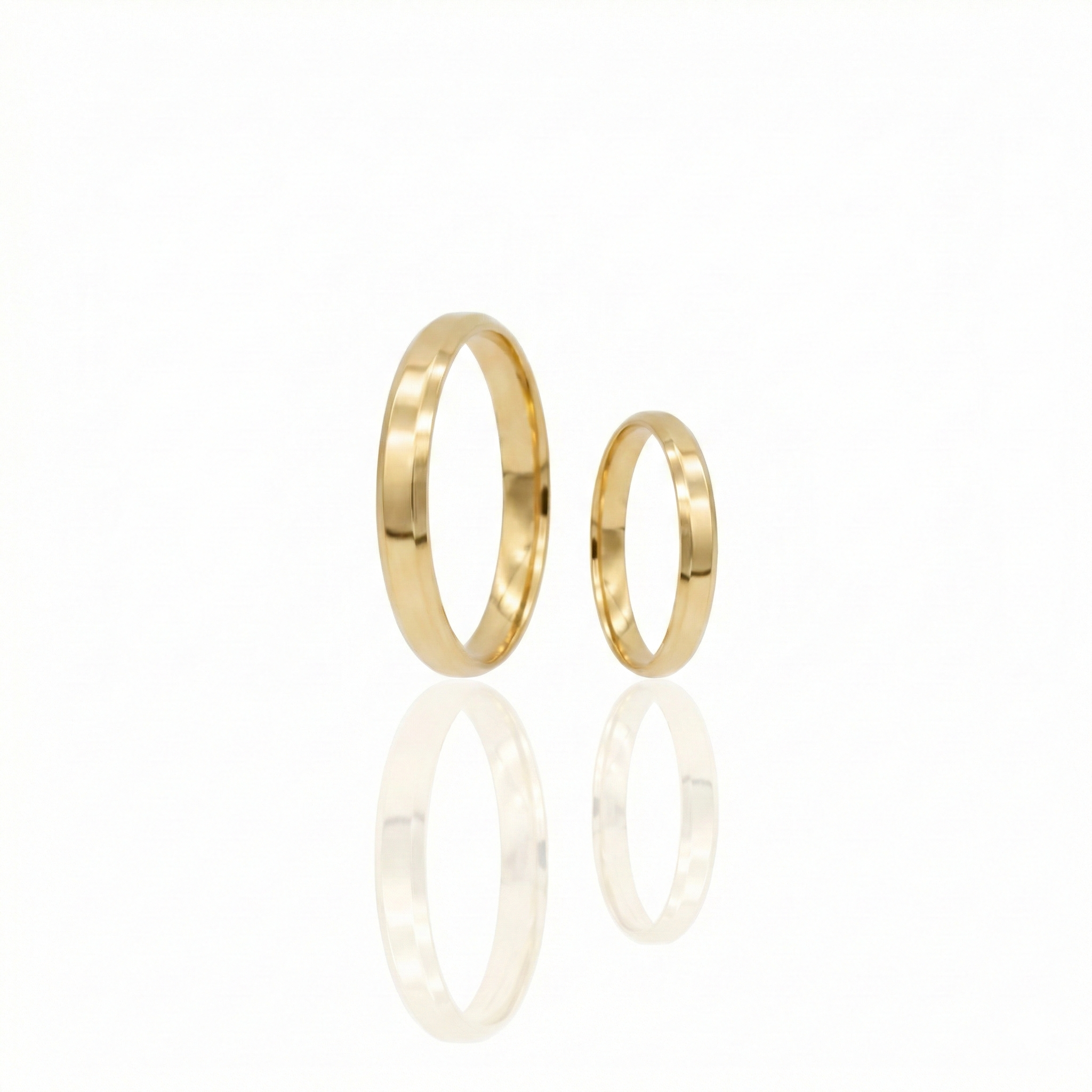 Aliança Hera Ouro 18k 2mm | Mabel