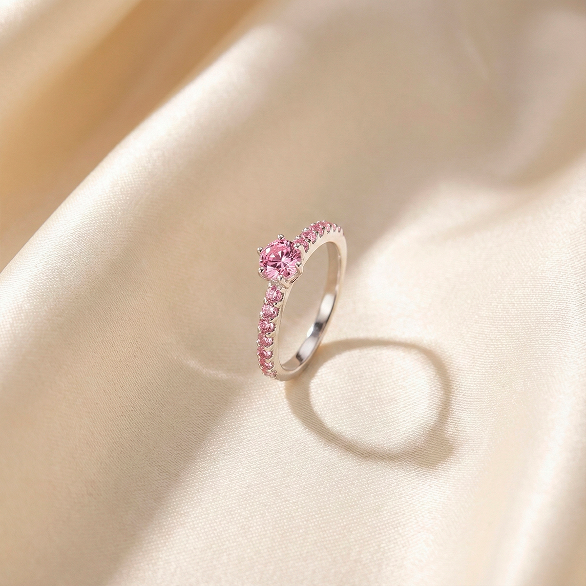 anel solitario prata 950 serenata