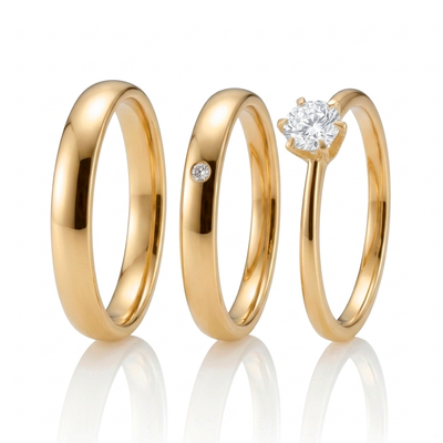 Prata 950 Banhado Ouro 18k
